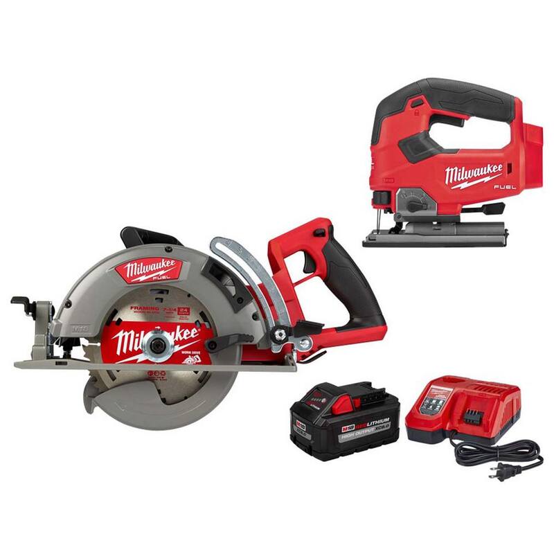 18V Cordless 7-1/4 in. Circular Saw with Jig Saw & Starter Kit X55872