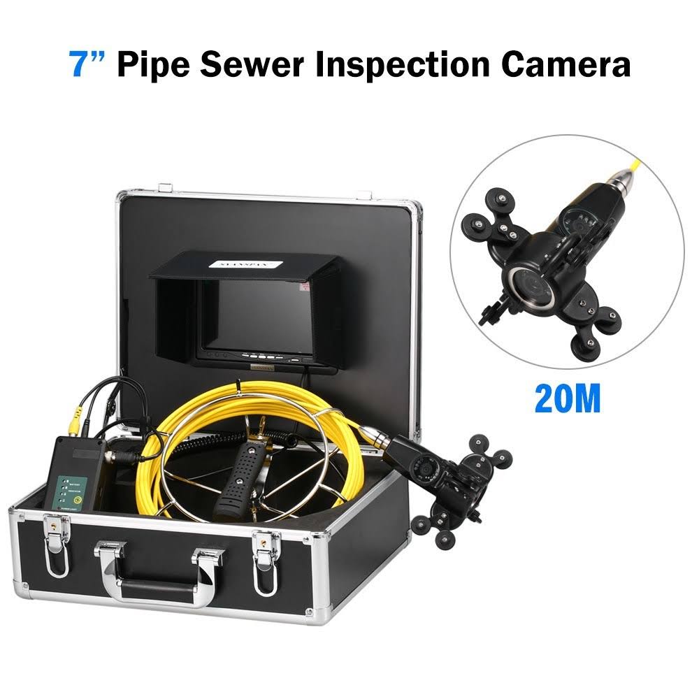 7 inch Double Camera Pipe Inspection System A201