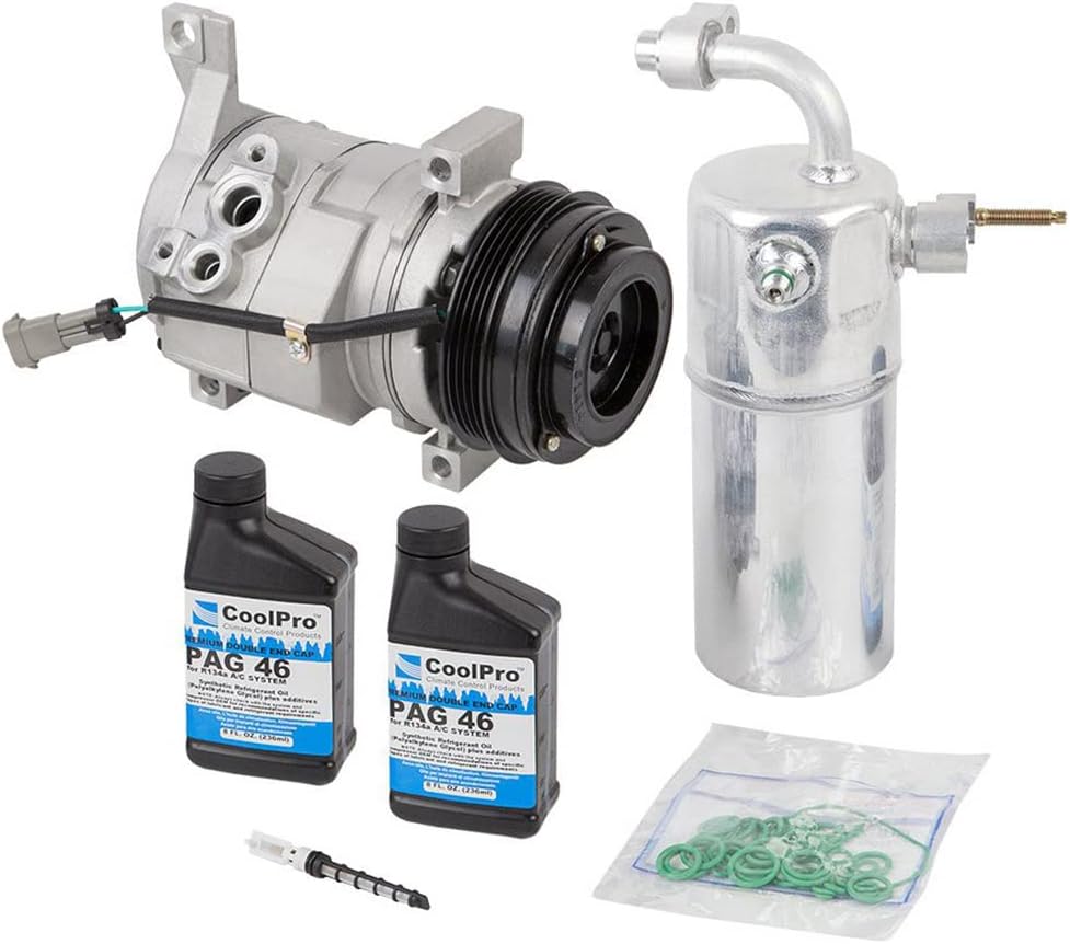 AC Compressor & A/C Repair Kit with Rear AC E7280