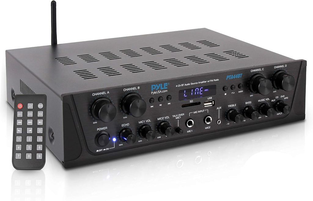 Wireless Bluetooth Stereo Receiver Amp 6 Channel 600Watt B29167
