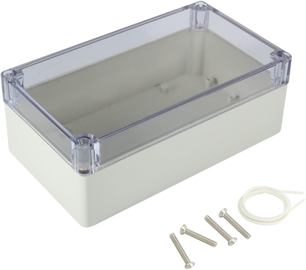 ABS Plastic IP65 Electrical Junction Box with Clear Cover T93953