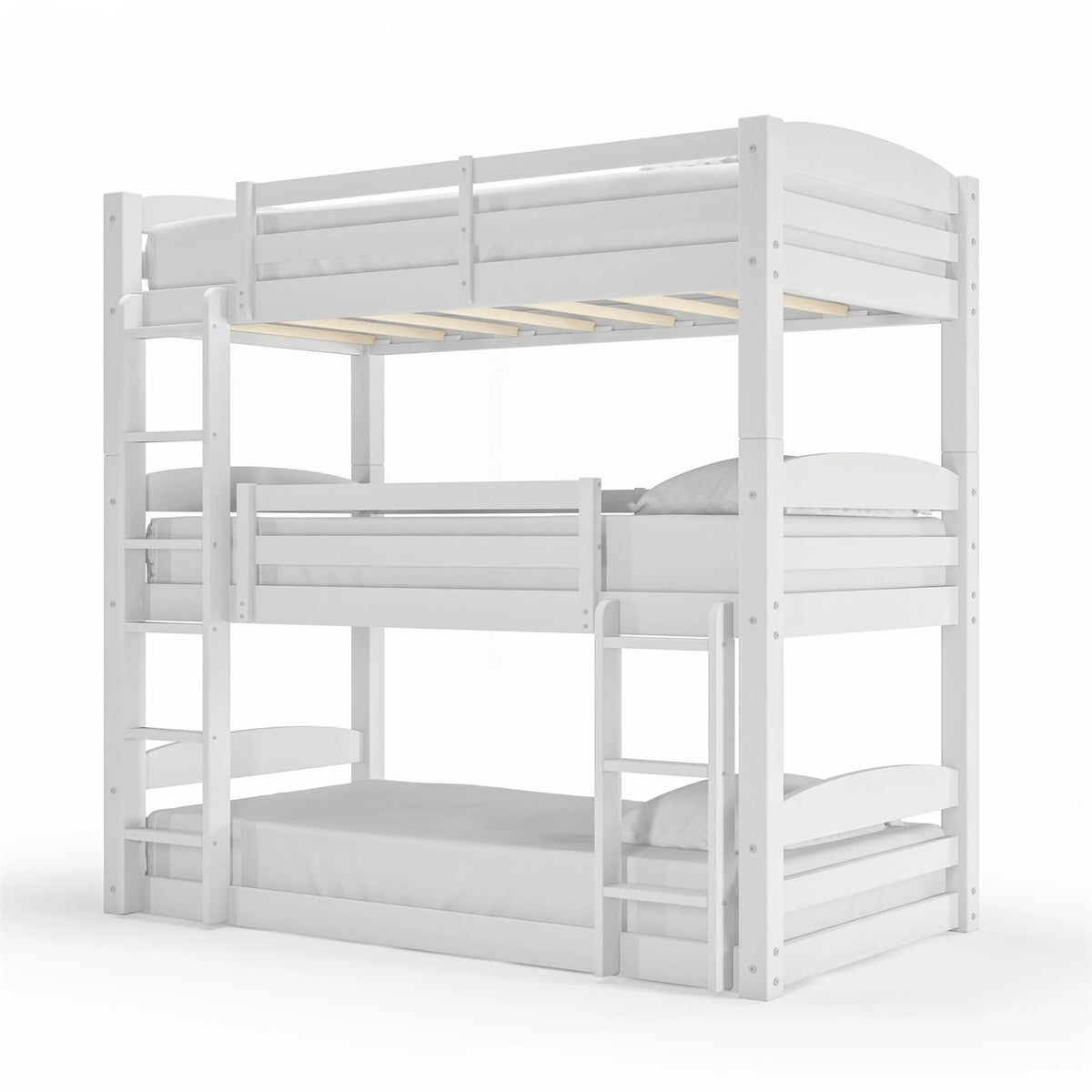 Twin Over Twin Over Twin Convertible Bunk Bed G713206