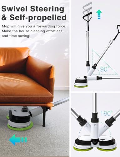 Cordless Electric Mop with Water Sprayer L46242