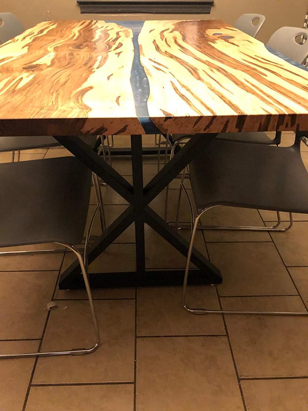 Black Metal Table Legs 2 PCS C576706