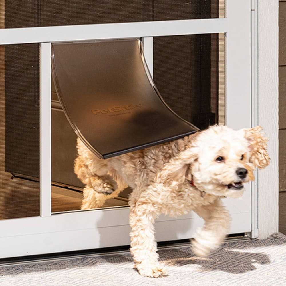 Brown Aluminum Hinged Screen Door V72148