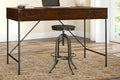 L Shaped Writing Desk with 2 Drawer File Cabinet, 60W W72270