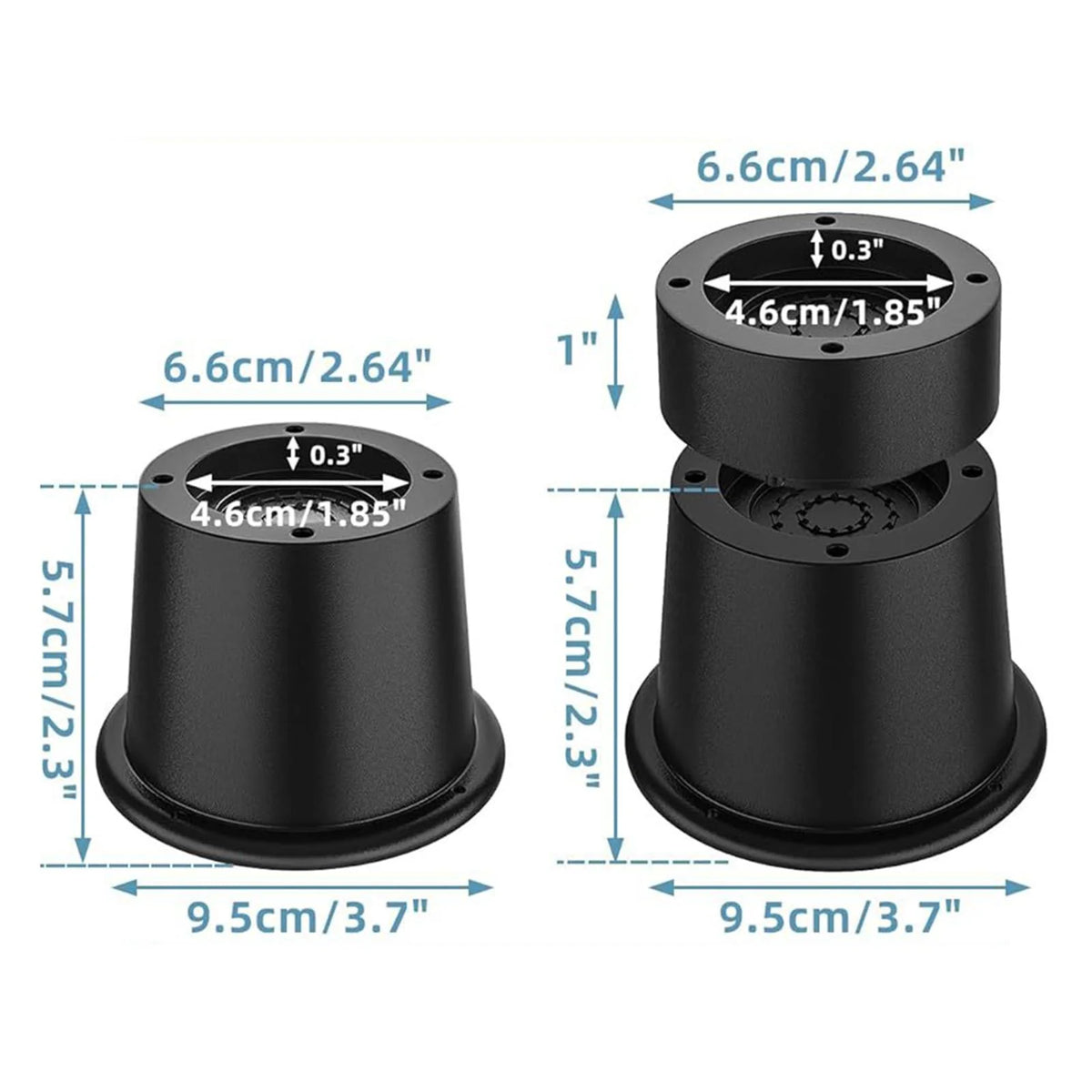 4 Pieces Anti Vibration Rubber Pads C909267