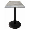 Black Indoor/Outdoor Square Table W574563