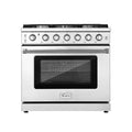 36 Slide-In Single Oven Natural Gas Range with 6 Burners X245627