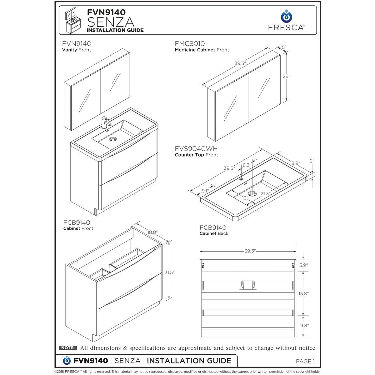 Glossy White Free Standing Bathroom Cabinet C155125