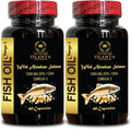 Wild Alaskan Salmon Oil Omega-3 Fish Oil Supplements 120 Capsules I544