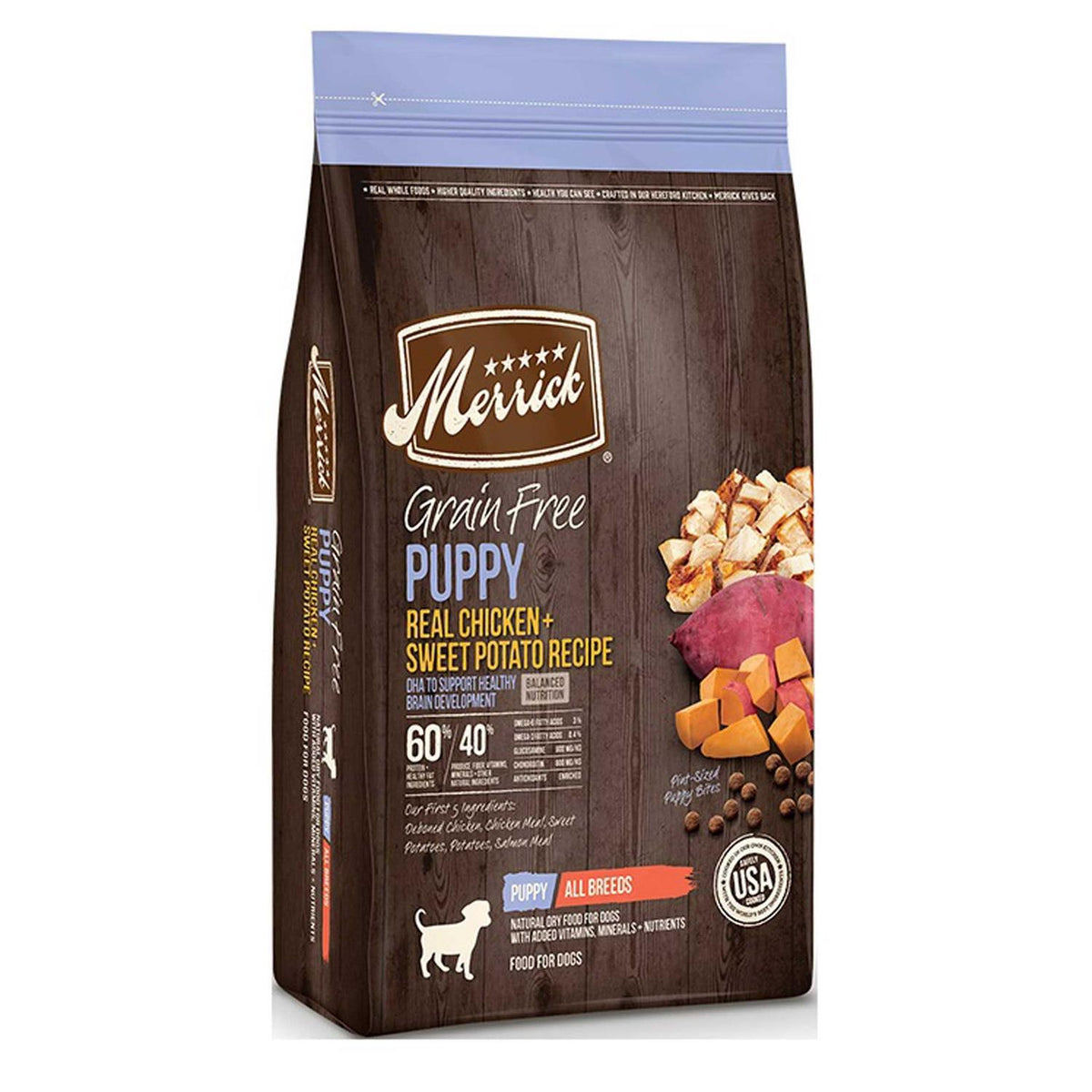 Grain Free Puppy Chicken Sweet Potato Recipe Dry Dog Food I1591