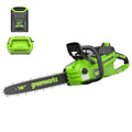 60V 2.0kW Brushless Chainsaw with 4.0 Ah Battery & Charger O209