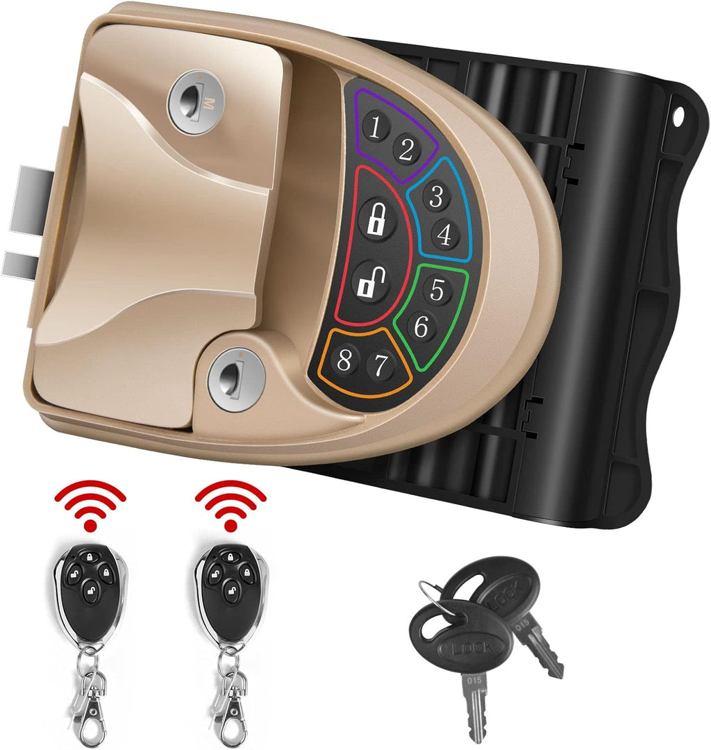 Waterproof RV Door Lock with Backlit Keypad N878