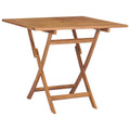 Folding Garden Table Solid Teak Wood H153389