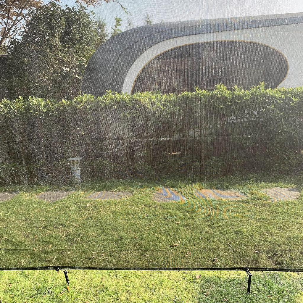 7' X 15' Black Mesh Awning Sun Shade Screen X470