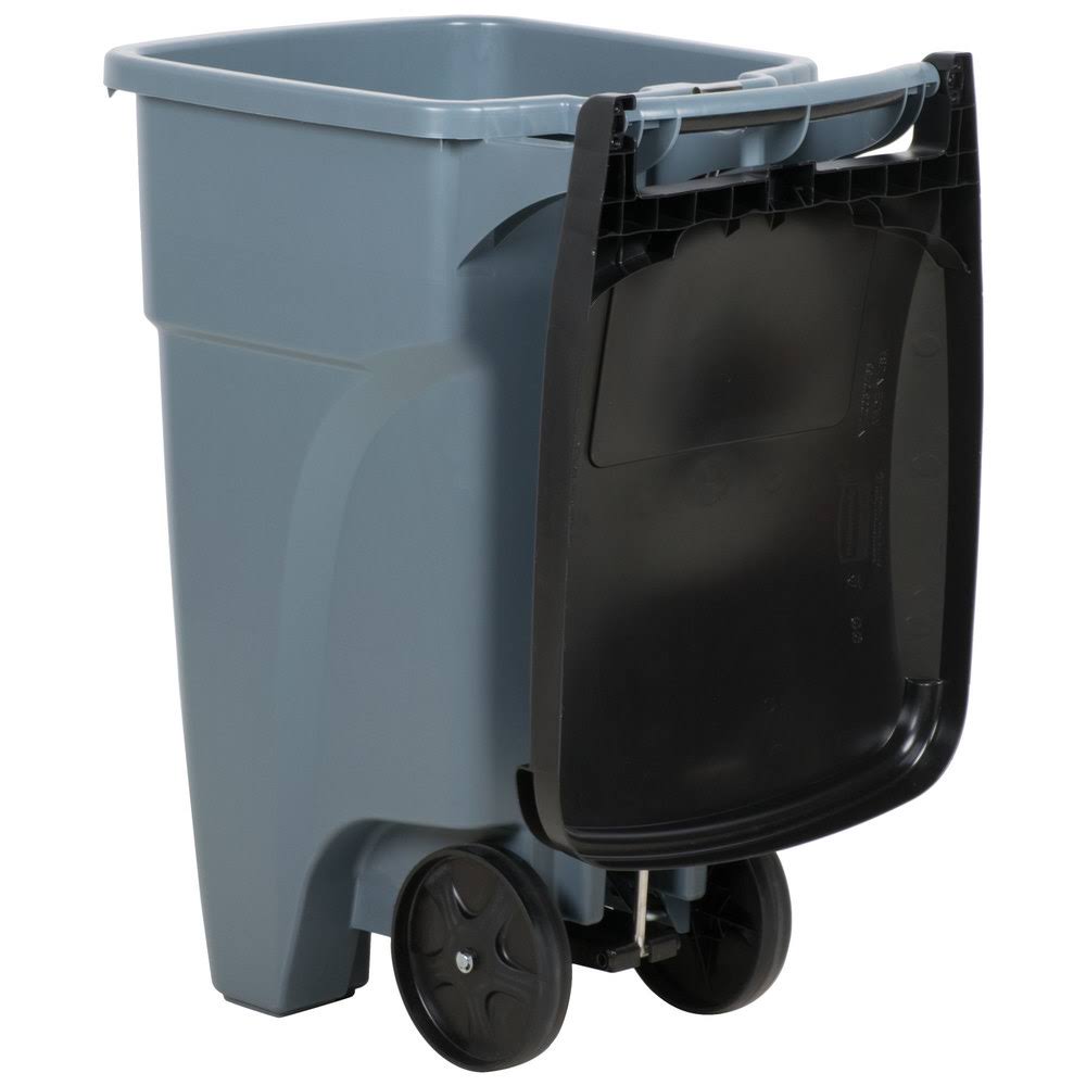 32 gal. HDPE Rectangular Trash Can L599277