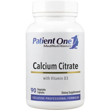 Calcium Citrate with Vit D3 90 Vegetable Capsules A132