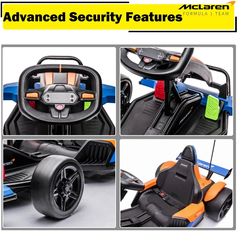 24V Battery Powered Ride On Go Kart with Bluetooth Y355
