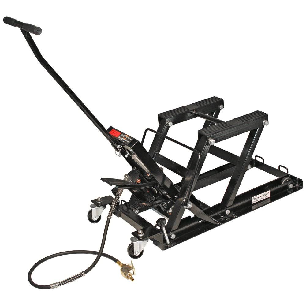 Motorcycle & ATV Pneumatic Hydraulic Jack P7553