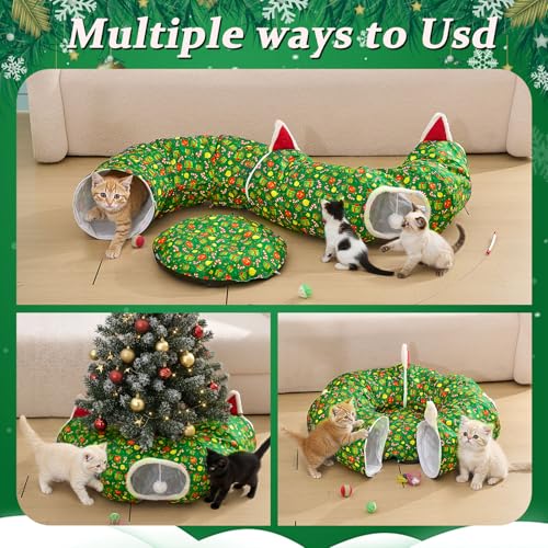 Cat Tunnel Bed with Toy Ball C92661