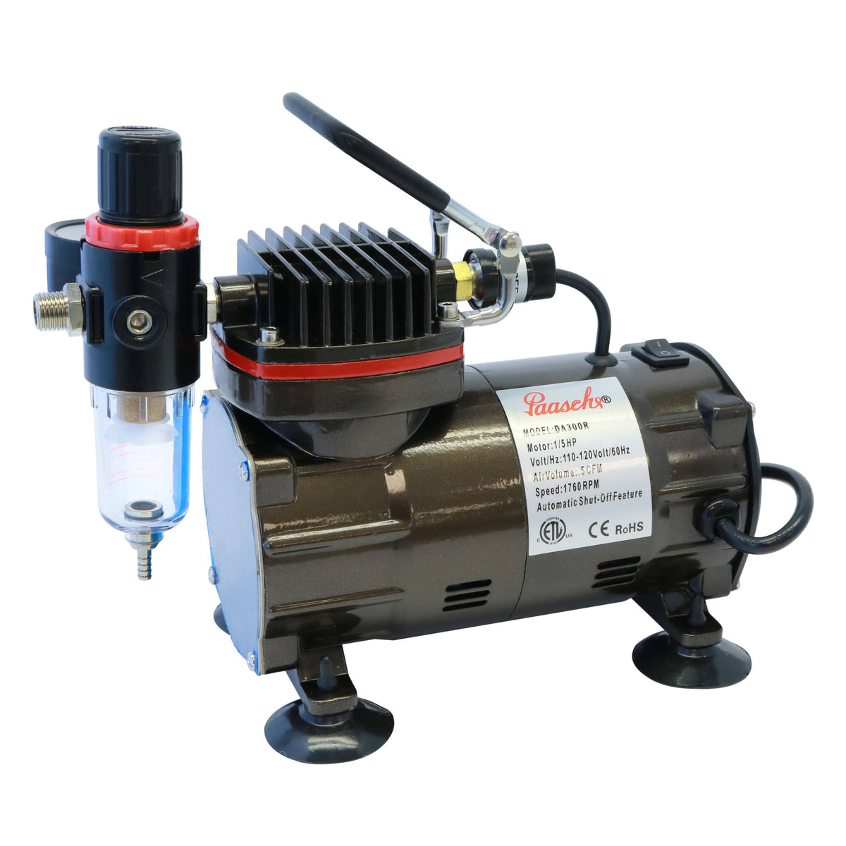 Compressor with Regulator and Moisture Trap A861237