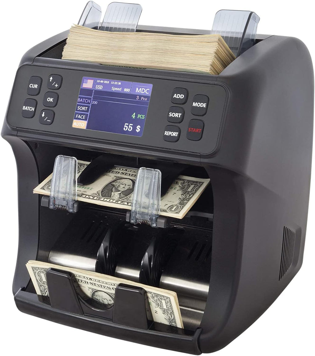 Money Counter Machine Mixed Denomination with Reject Pocket K693