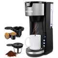 Black Single Serve Coffee Maker with 30 Oz Water Tank C122978
