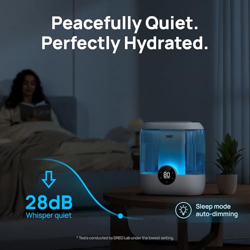 4L Top Fill Cool Mist Ultrasonic Humidifier S63962