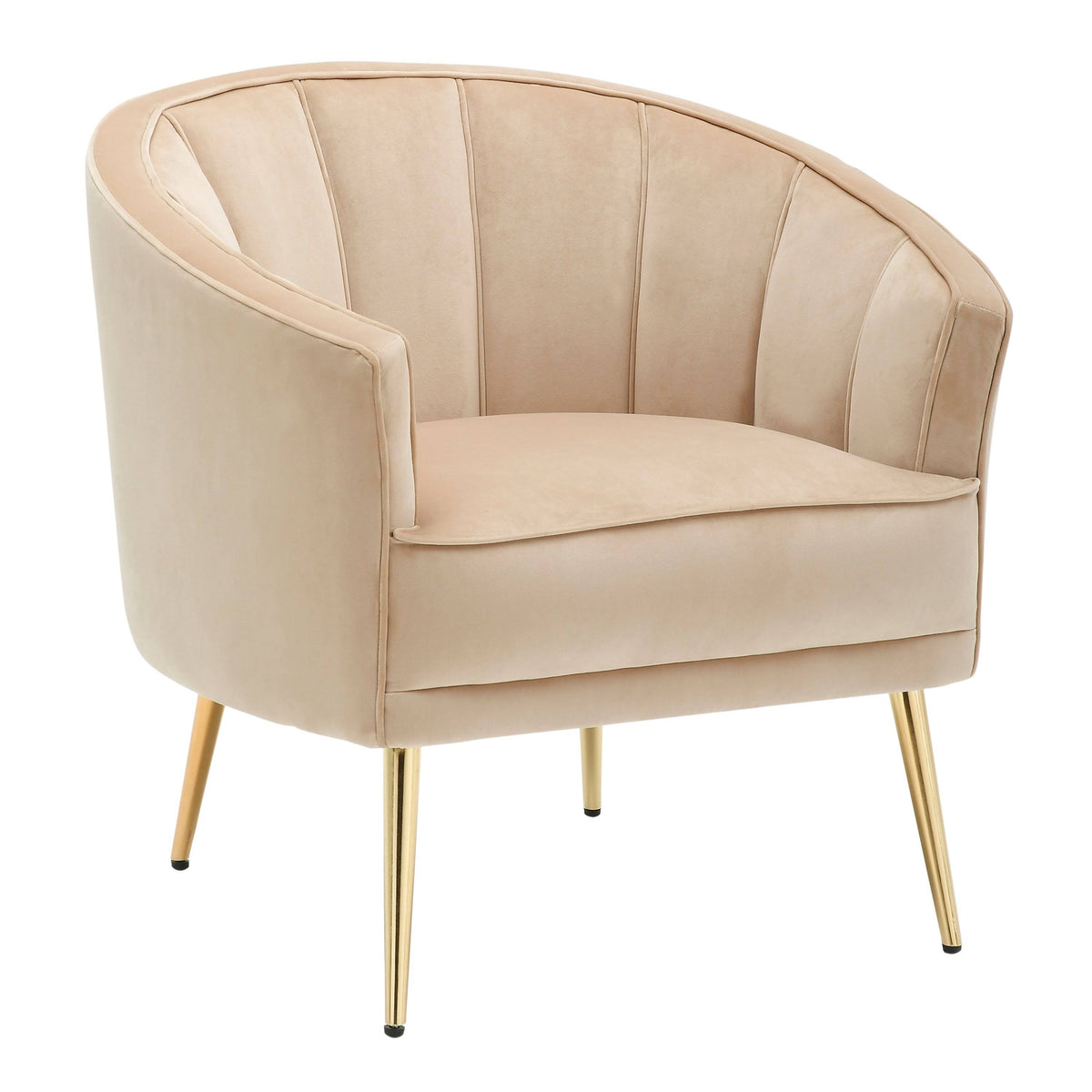 Gold Champagne Accent Chair W34931