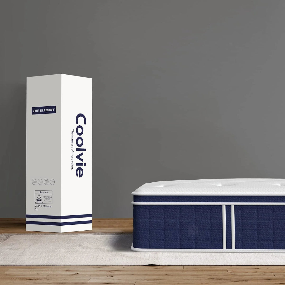 Queen 12 inch Hybrid Mattress with Pocket Springs G764675
