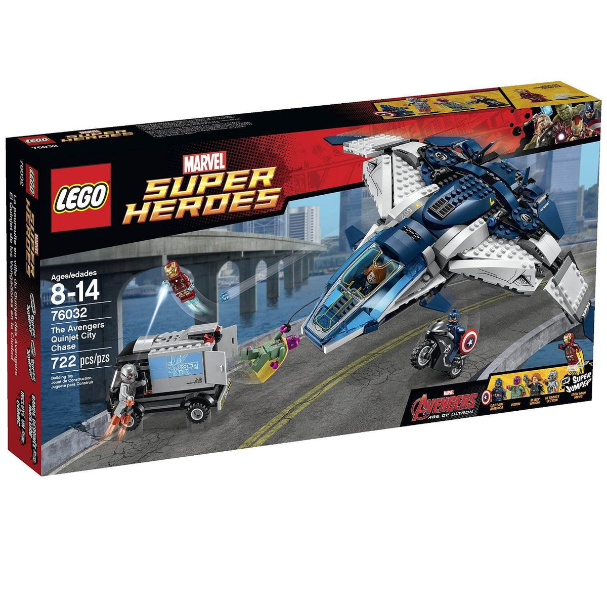 Superheroes Quinjet City Chase R2552