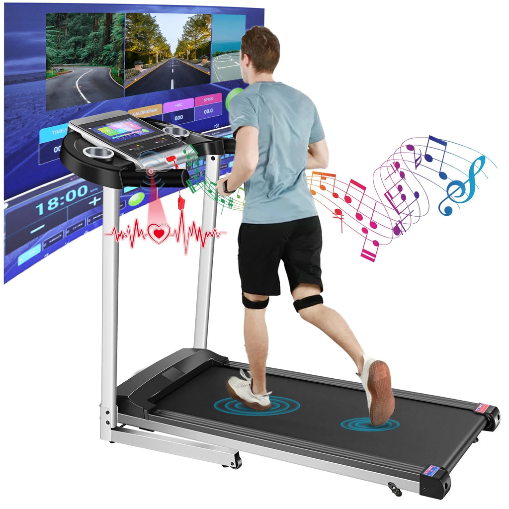 3.25HP Folding Treadmill with Incline S376