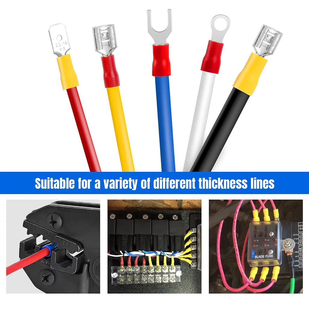 500 PCS Insulated Electrical Wire Connectors Kit M756