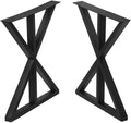 Black Metal Table Legs 2 PCS C576706