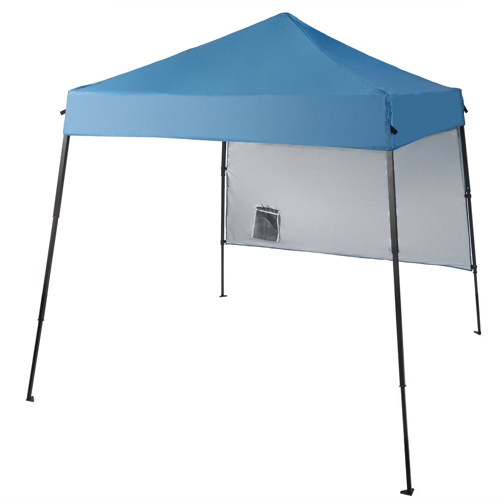 6.5 x 6.5ft Pop Up Gazebo Canopy Tent with 4 Sidewalls Green T91216