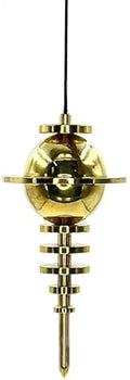 Gold Chakra Steel Copper Pendulum F669