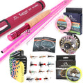 Pink 2/5-weight Fly Fishing Rod with Rod Tube H7768