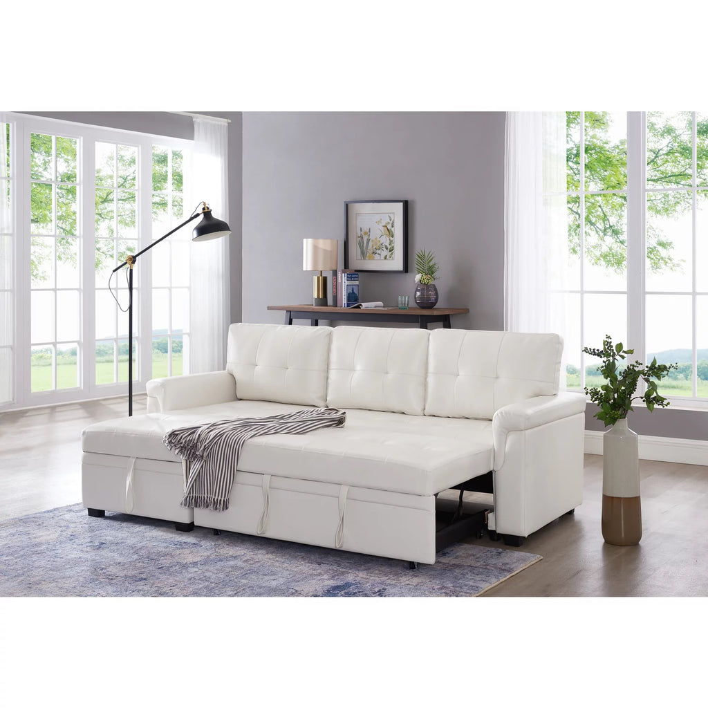 Reversible L-Shaped Sectional Sofa with Chaise L32385