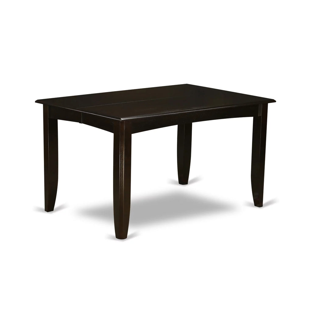 9-piece Cappuccino Dining Set with Wood Chairs S865
