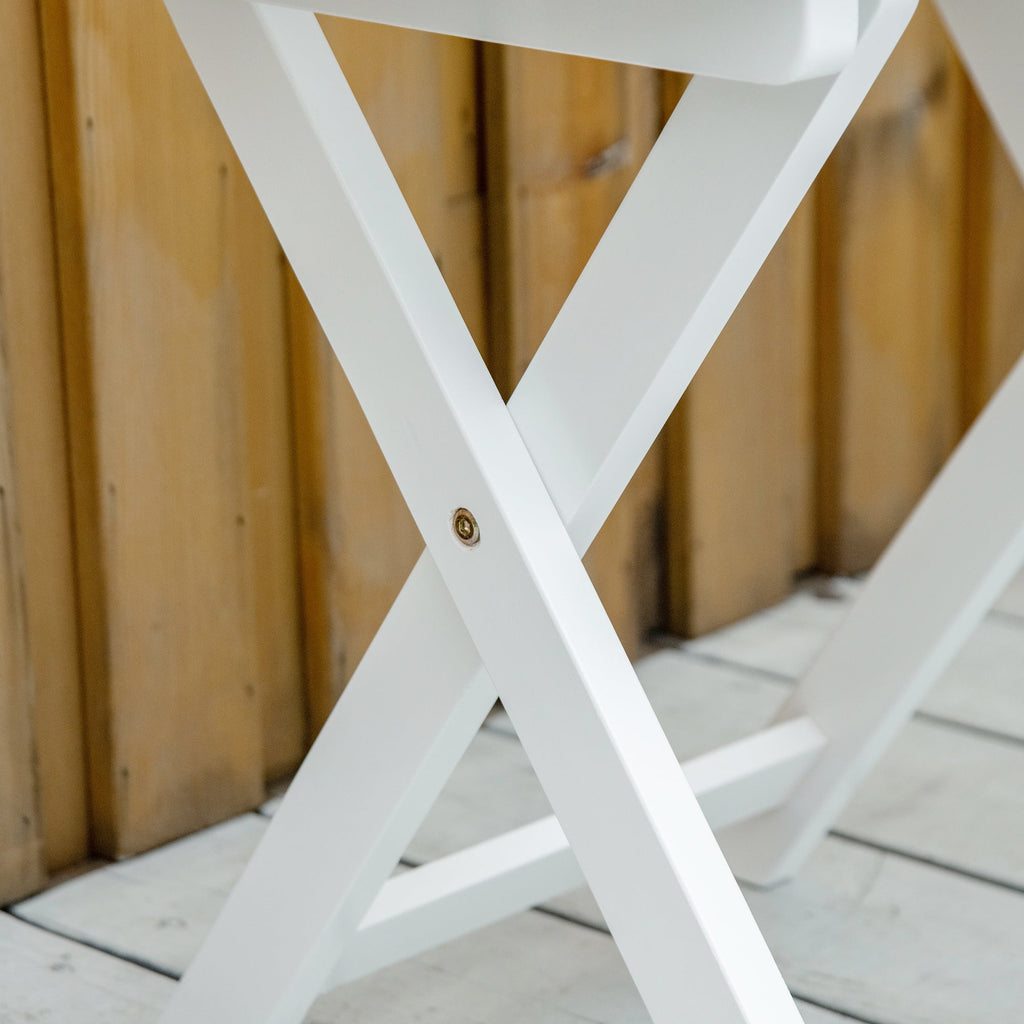 Wooden Rocking Chair Set with Foldable Table K56935