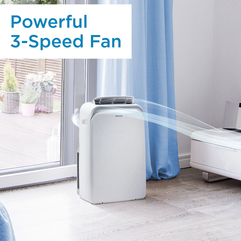 6000 BTU White Portable AC N7868
