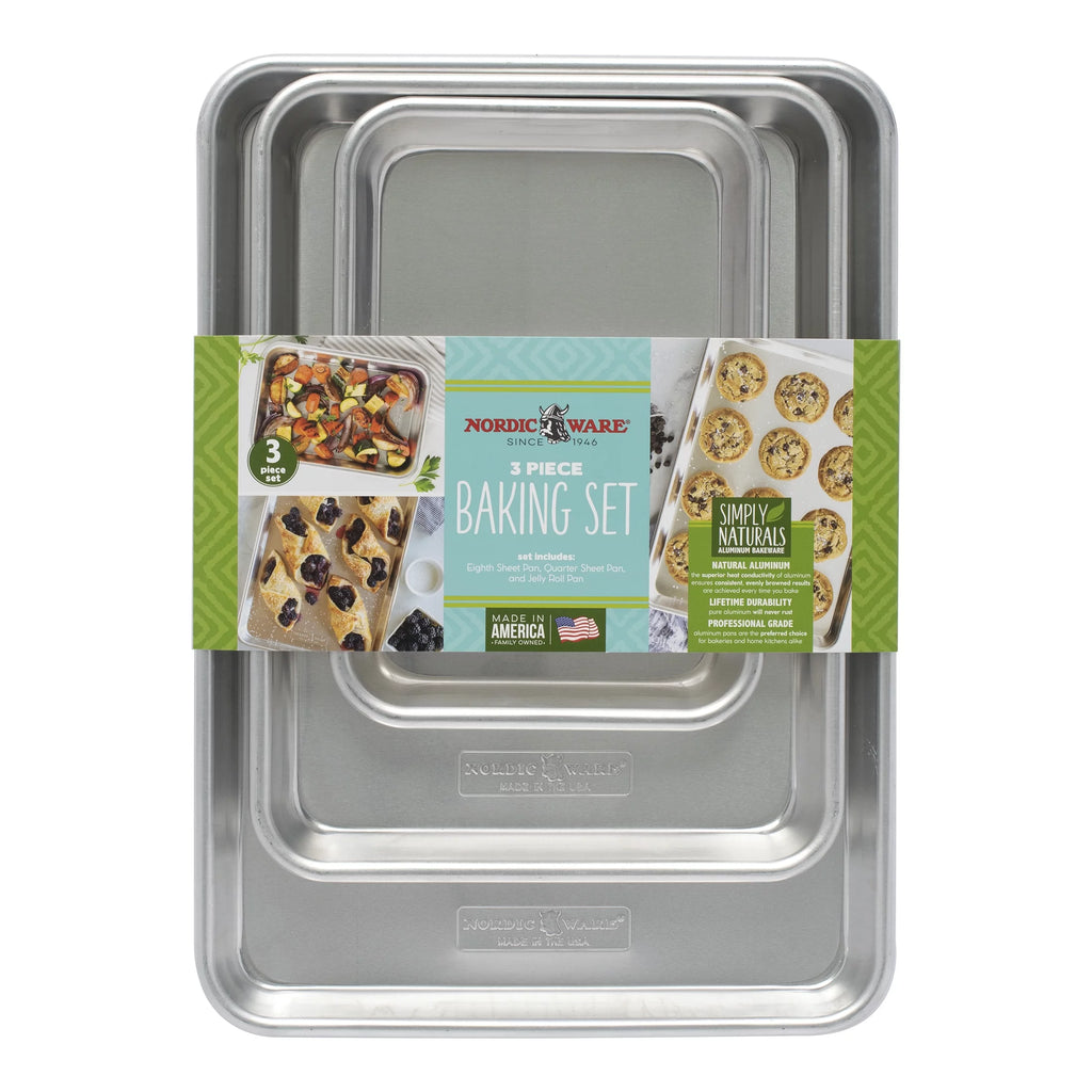 Aluminum 3 Piece Sheet Pan Set I73654