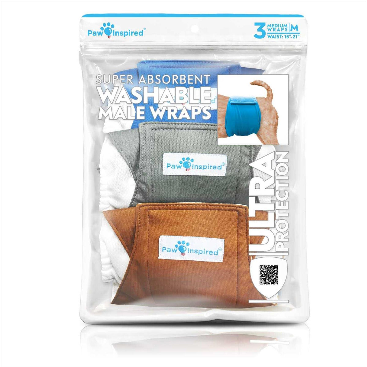 Male Dog Wraps Washable Belly Band E27203