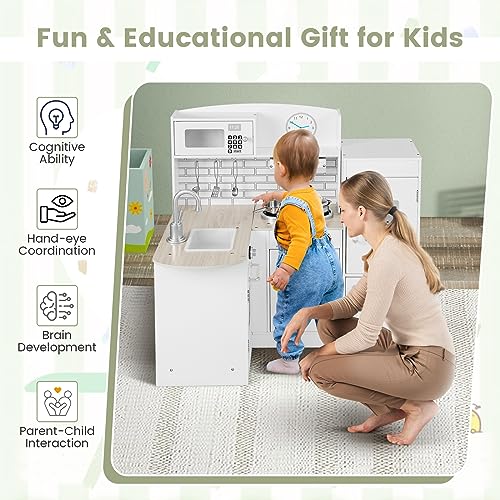 11-in-1 Wooden Toy Kitchen Set X454