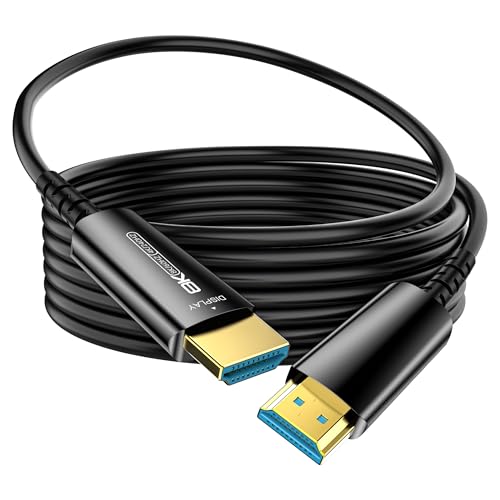 Fiber Optic HDMI Cable 50 FT 8K 48Gbps Ultra High Speed U611