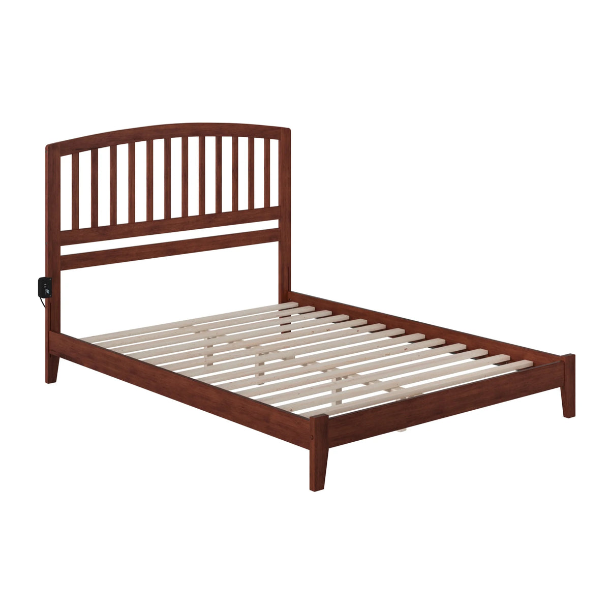 Queen Platform Bed in Walnut X584