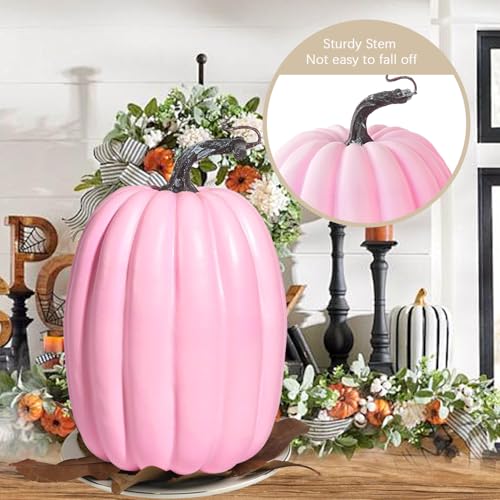 8 Inch 2PCS Orange Artificial Pumpkins X73456