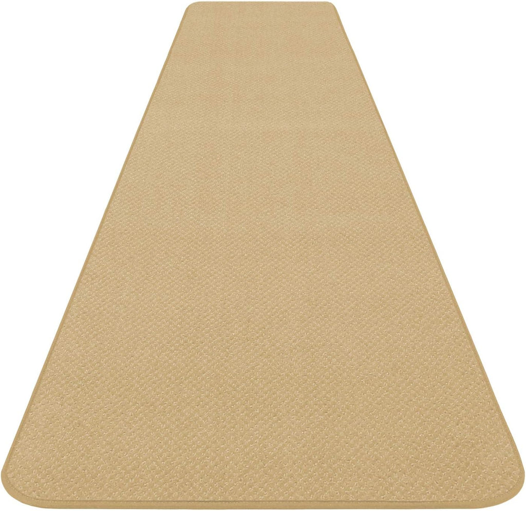 Camel Tan Skid-Resistant Carpet Runner 10 Feet X 36 Inches J9132