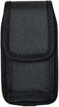 Black Velcro Pouch Case with Belt Clip N4079